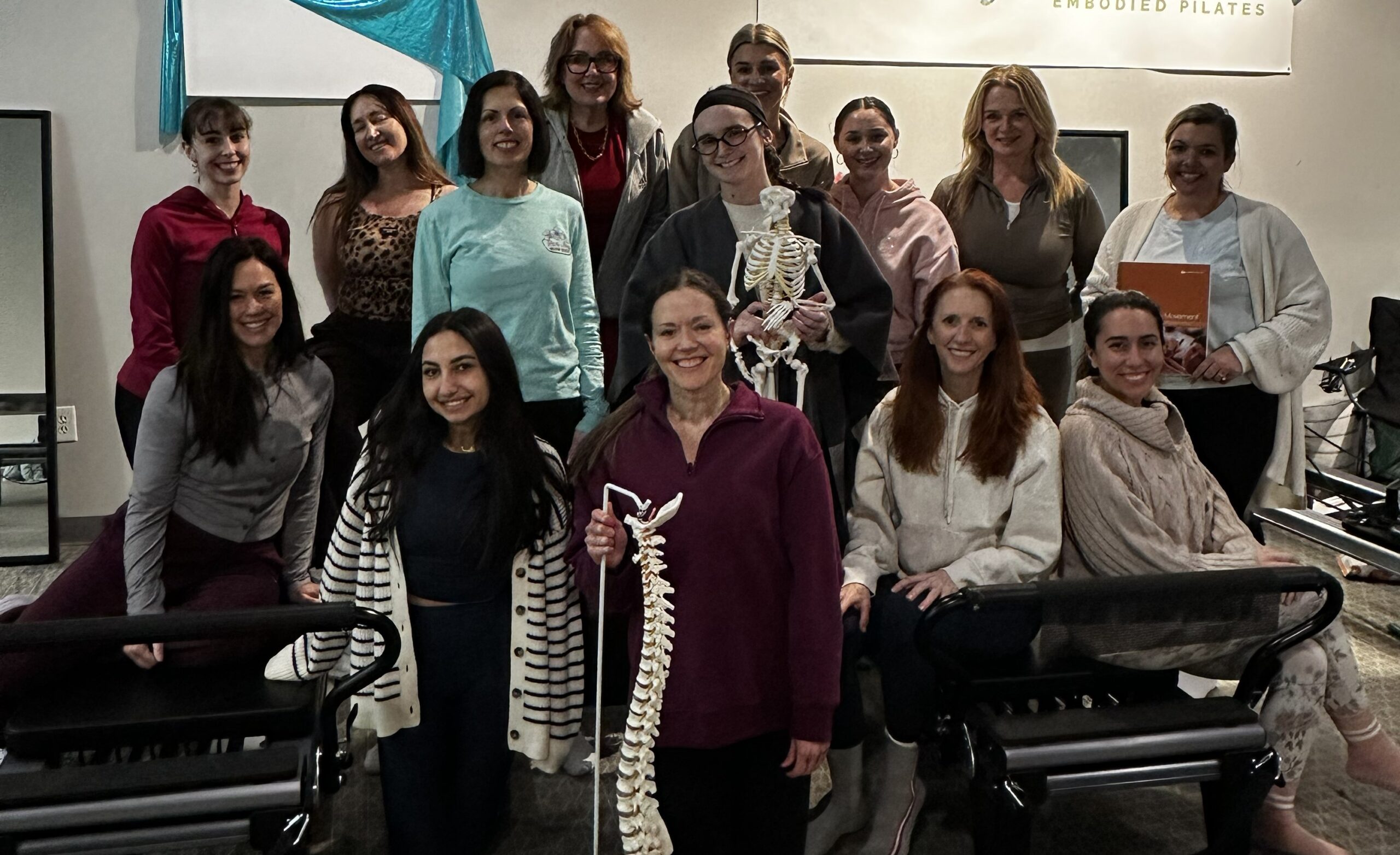 Body Awareness Studio instructor mentorship anatomy group photo